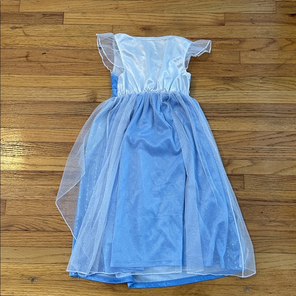 Girls Blue White Disney Frozen 2 Elsa Nightgown Size 4T - Picture 7 of 9